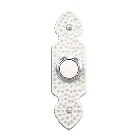 Heath-Zenith Doorbell Hammrd Wht SL-830-02